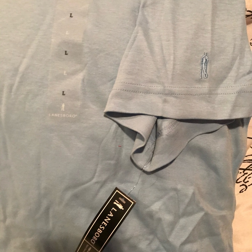 Light Blue Short Sleeve Tee - Picture 3 of 6